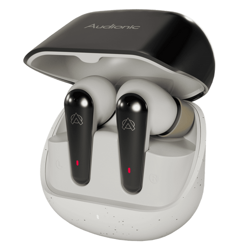 Audionic Airbud 595 Flip – True Wireless Earbuds with ENC & Quad Mic