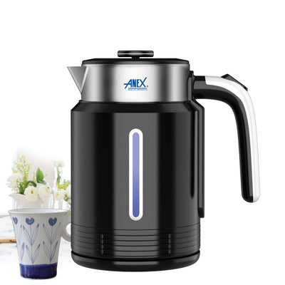 Anex Kitchen Appliances Kettle 1.7 LTR Conceal Steel