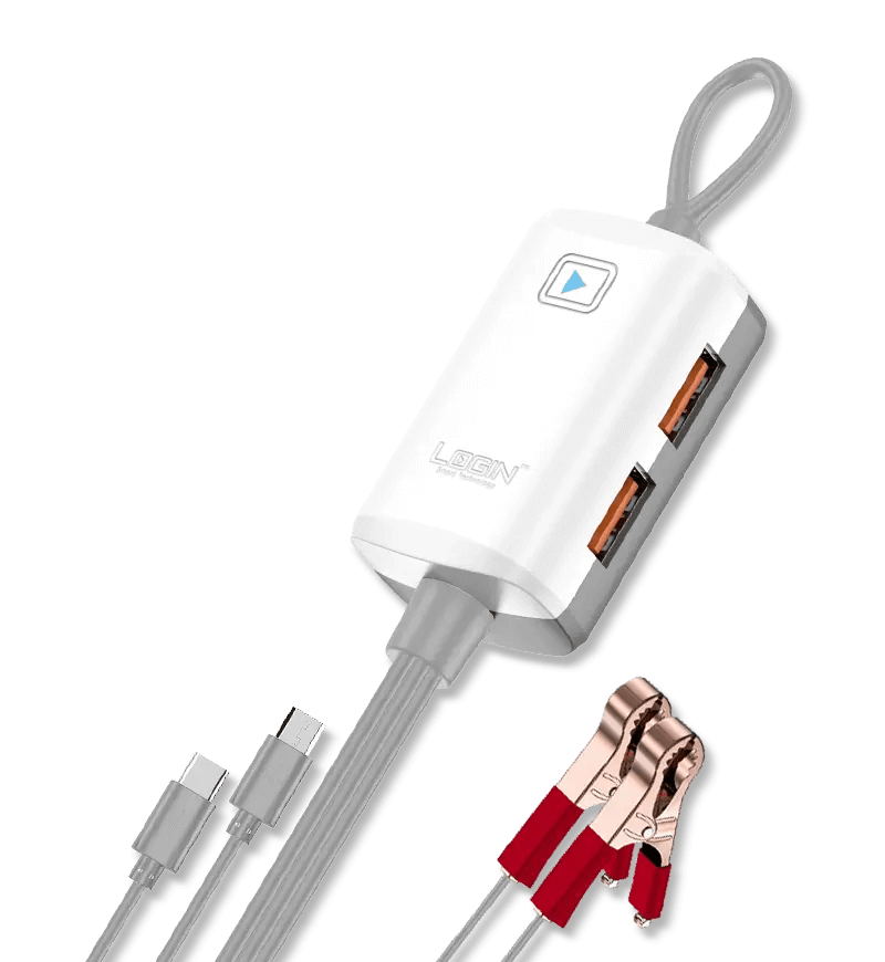 LOGIN CLIP CHARGERS L-500 Clip Charger – Type-C
