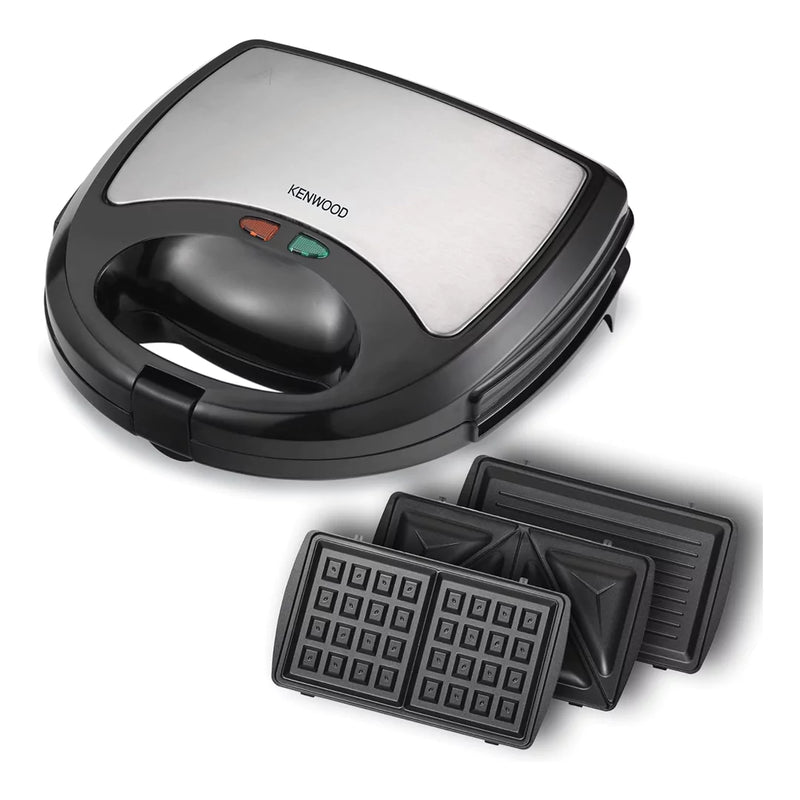 NATIONAL GOLD NEW 3 IN 1 SANDWICH MAKER 750W ( WAFFLE,GRILL AND SANDWICH PLATES ) 6 8000