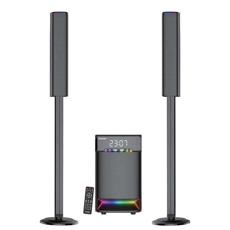 Faster – XB8000 (360° RGB Tower Sound System)