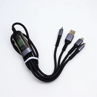 Faster – D5-3in1 (100cm Fast Charging Cable)