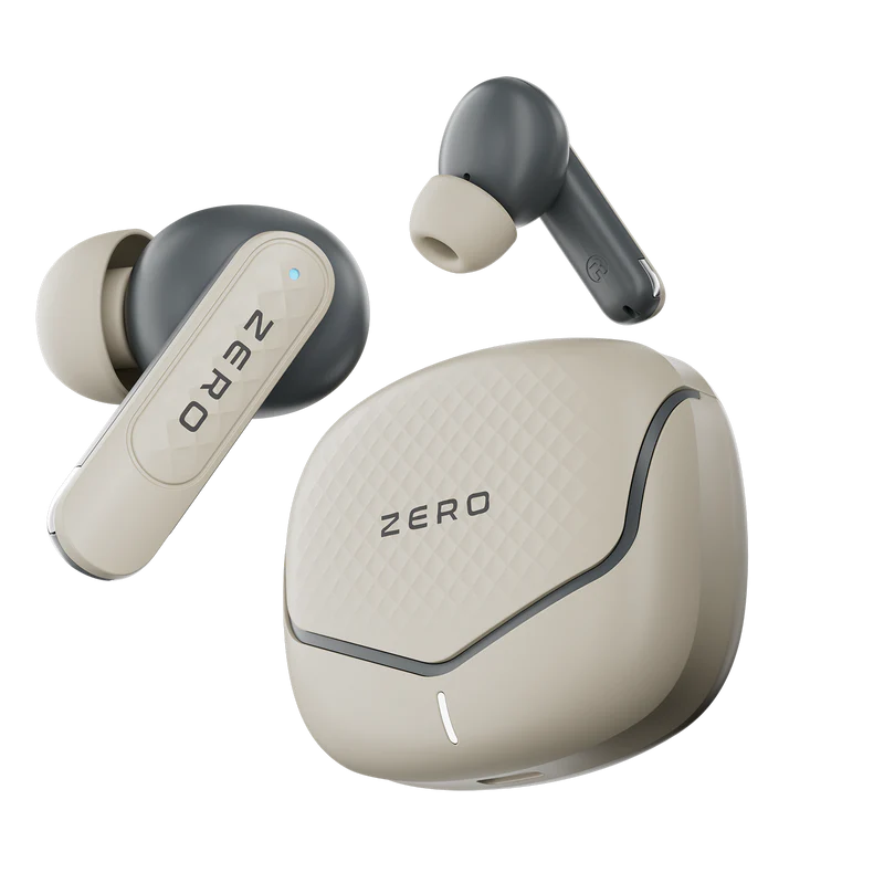 Zero Wave ANC Z Burds Earbuds – ENC Noise Cancellation | 40 Hours Playtime | Bluetooth 5.3