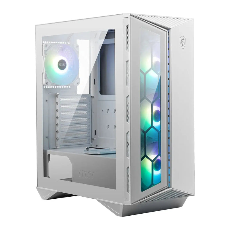 MSI MPG GUNGNIR 110R ATX Mid Tower Computer Case – White