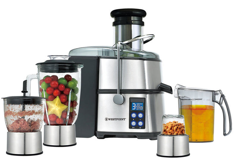 Westpoint Juicer Blender & Grinder with LCD Display (Model: 1846)