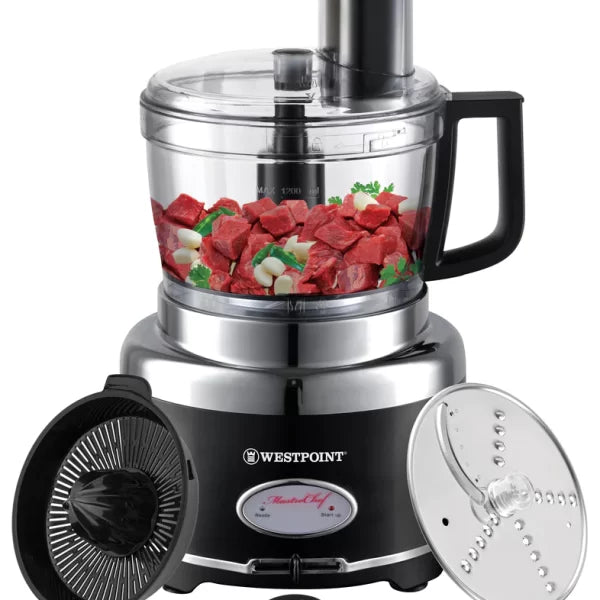 Kitchen Robot 501 (1000ml Bowl, Safety Interlock, 2 Speeds)