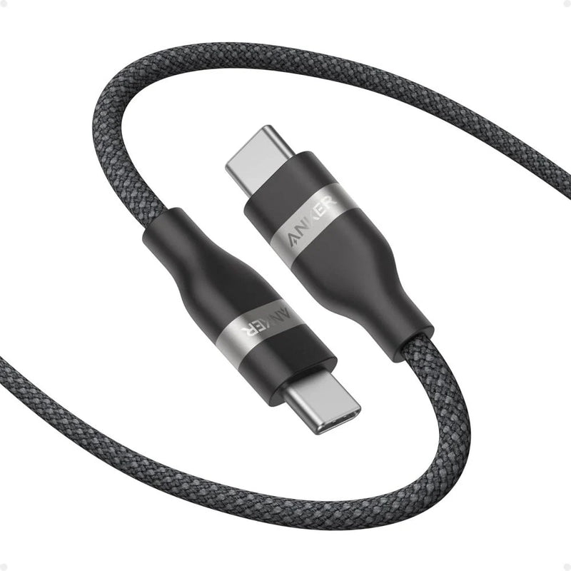 Anker Usb-C to Usb-C Cable (6ft, 240w, UpcycledBraided) - Black