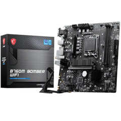 MSI B760M Bomber WiFi DDR5 Micro-ATX Motherboard
