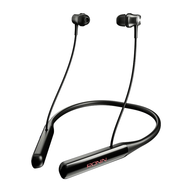 RONIN R-3510 Wireless Neckband – Heavy Bass | Long Battery | Magnetic Earbuds