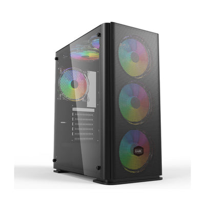 EASE EC144B Tempered Glass ATX Gaming Case