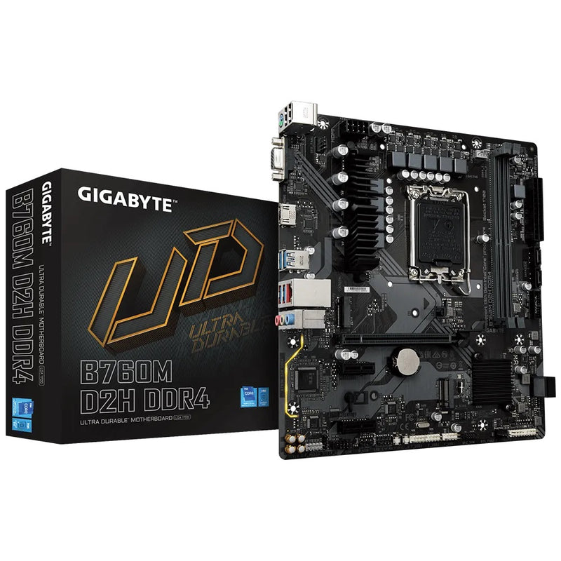 Gigabyte B760M D2H DDR4 (rev. 1.0) Motherboard