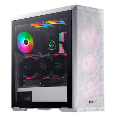 XPG DEFENDER Mid Tower PC Case – White