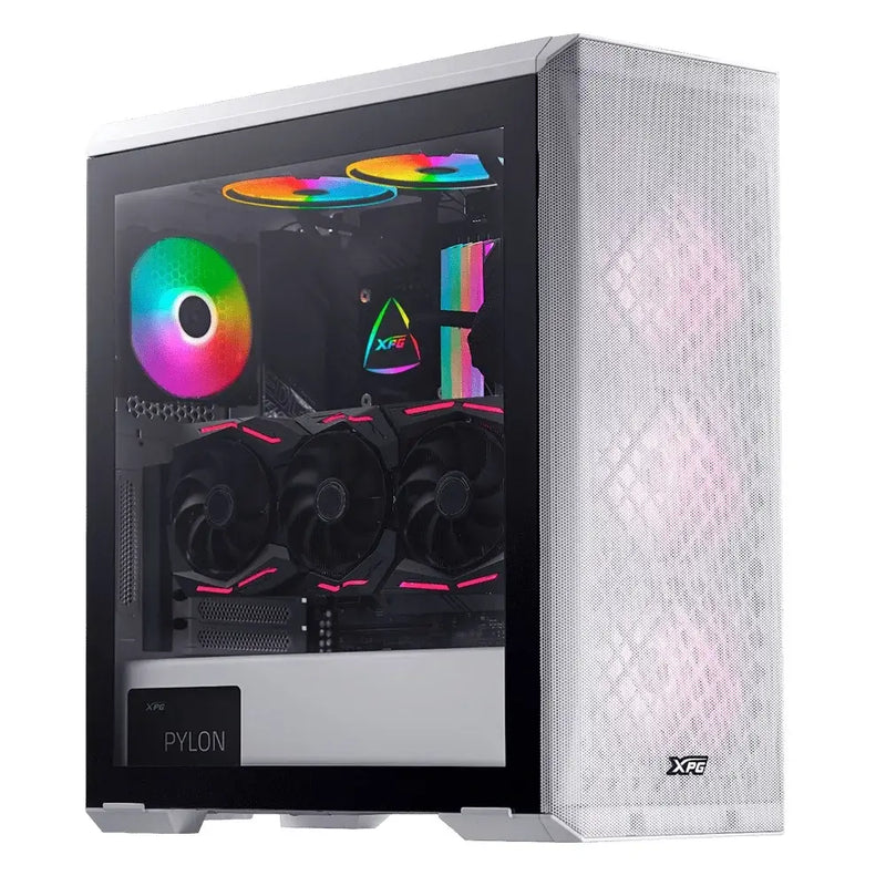 XPG DEFENDER Mid Tower PC Case – White