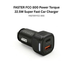 Faster FCC-300 22.5W Power Torque CAR CHARGER
