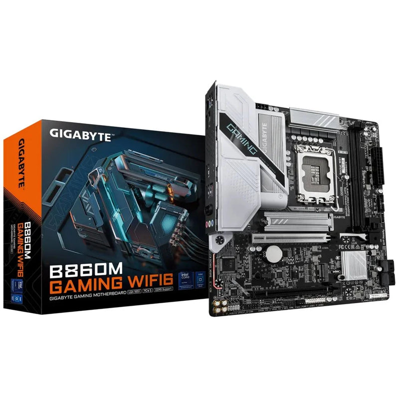 Gigabyte B860M GAMING WIFI6 DDR5 LGA 1851 M-ATX Motherboard