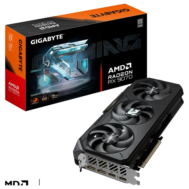 GIGABYTE Radeon RX 9070 GAMING OC 16G Graphics Card