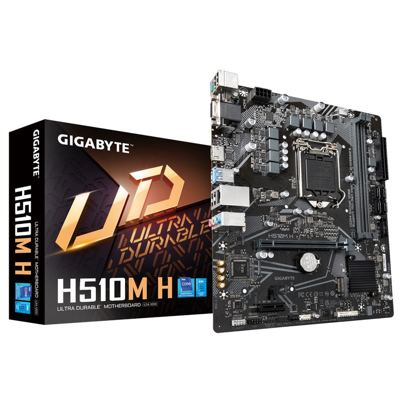 Gigabyte H510M-H V2 LGA 1200 Ultra Durable Motherboard