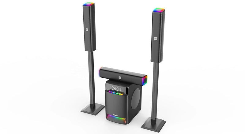 Faster – XB8500 (LED Tower Speaker with Long Battery)