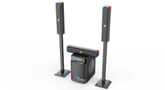 Faster – XB8500 (LED Tower Speaker with Long Battery)