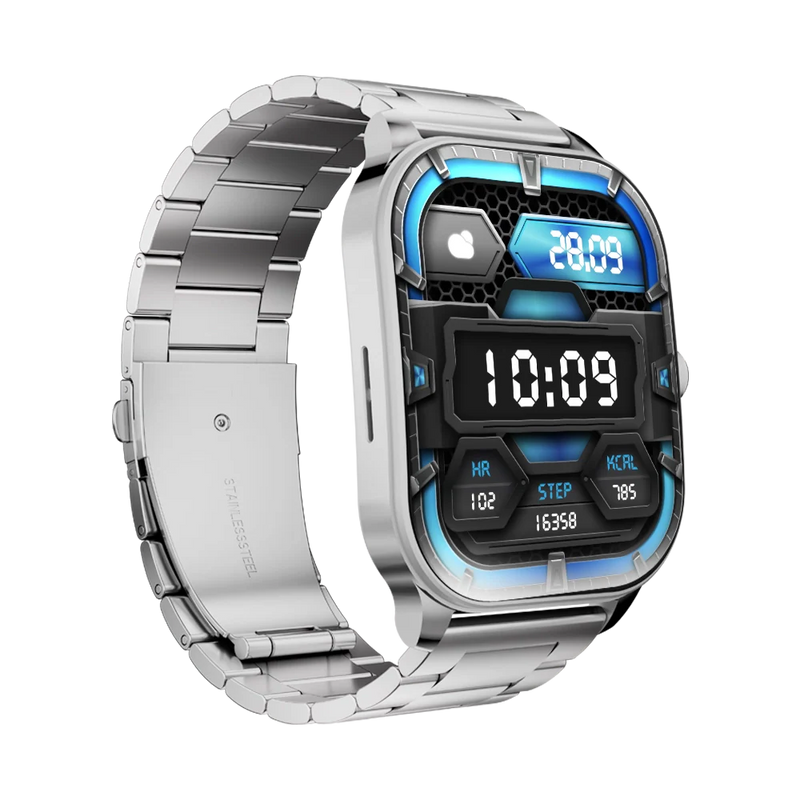 LOGIN SMART WATCHES L-104 (Elite) – Silver Chrome