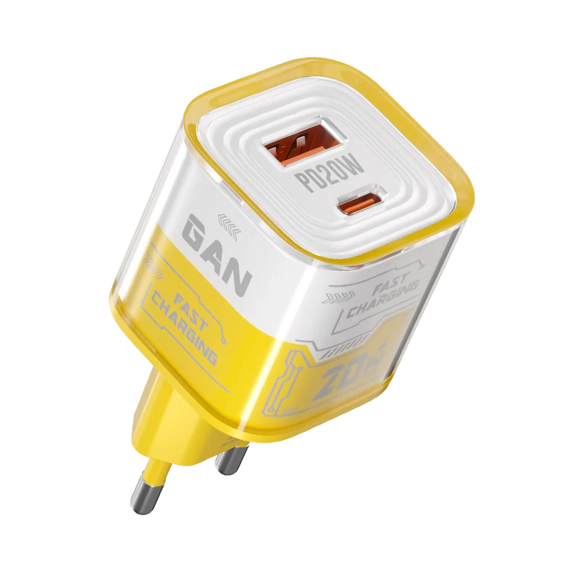 L-411 Charger GAN 20w PD | Micro | Type-C | PD to PD