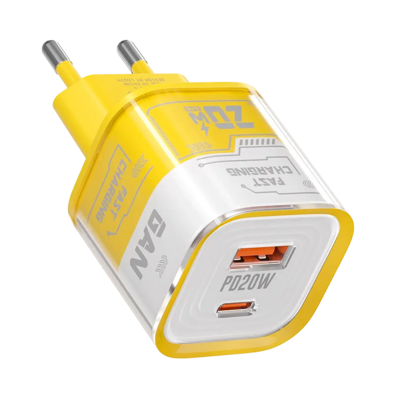 LOGIN CHARGERS L-411 Charger with PD to IOS Cable