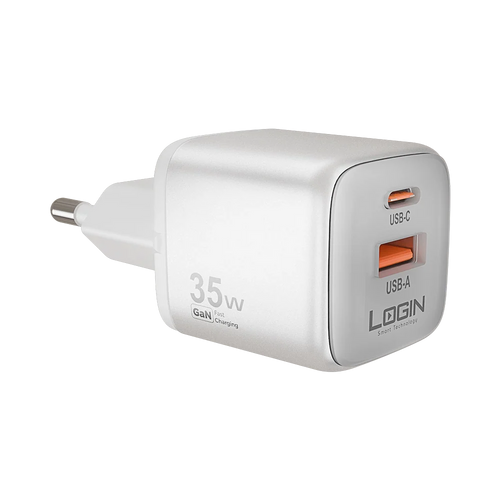 LOGIN CHARGES L-413 Charger with PD to IOS Cable
