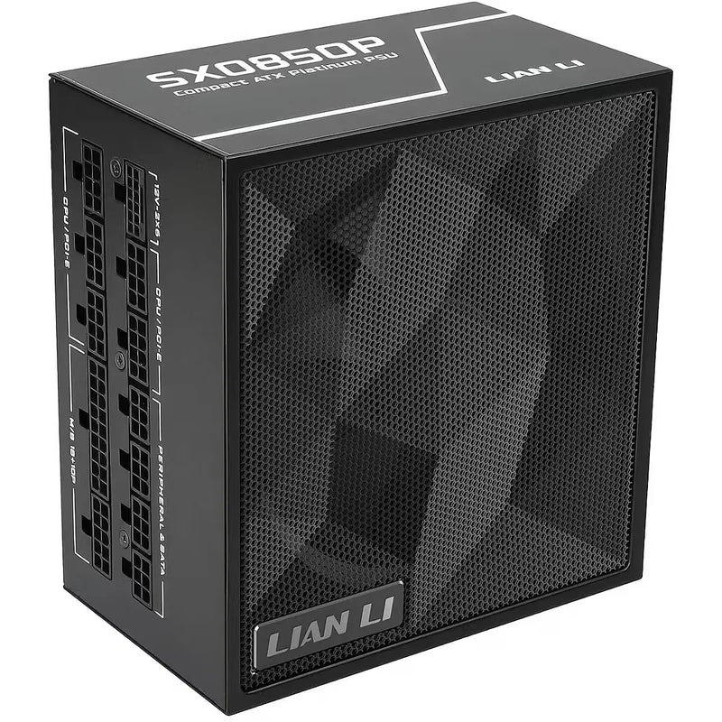 Lian Li SX Platinum 850W 80 PLUS ATX Fully Modular Power Supply – Black