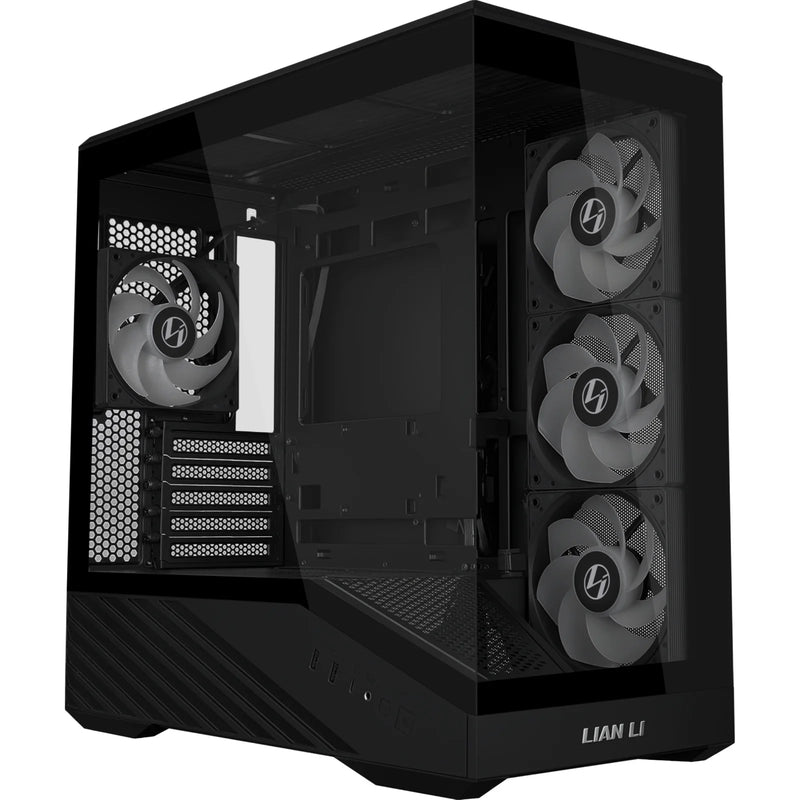 Lian Li Vector V100 Mini Micro‑ATX Tempered Glass Case – Black