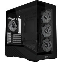 Lian Li Vector V100 Mini Micro‑ATX Tempered Glass Case – Black