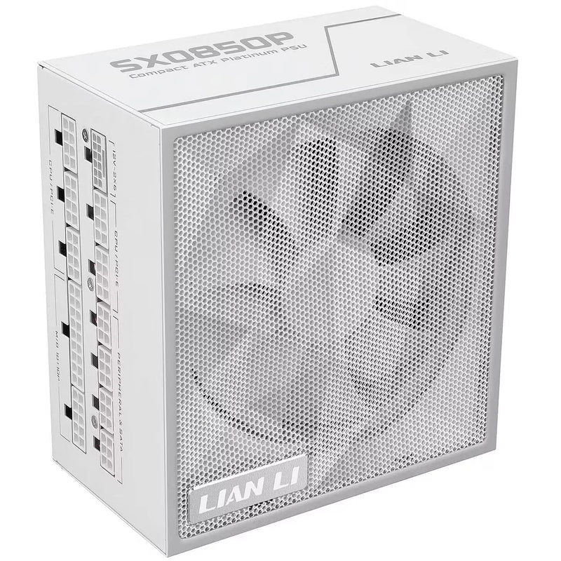Lian Li SX Platinum 850W 80 PLUS ATX Fully Modular Power Supply – White