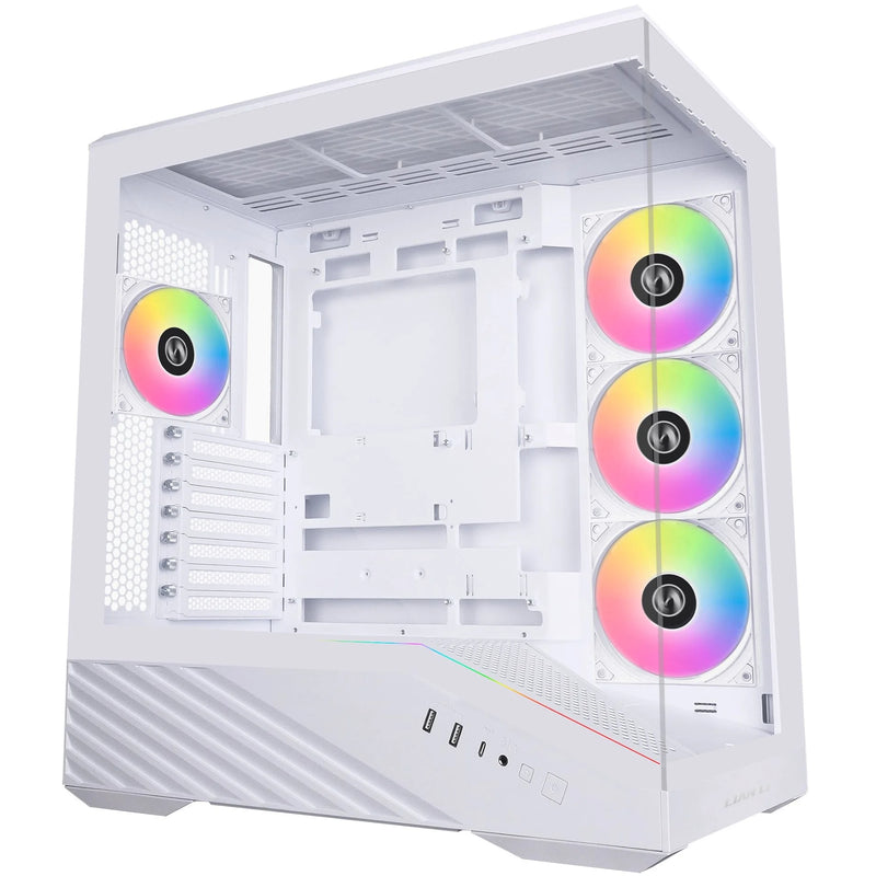 Lian Li V100 ATX Mid-Tower PC Case – White