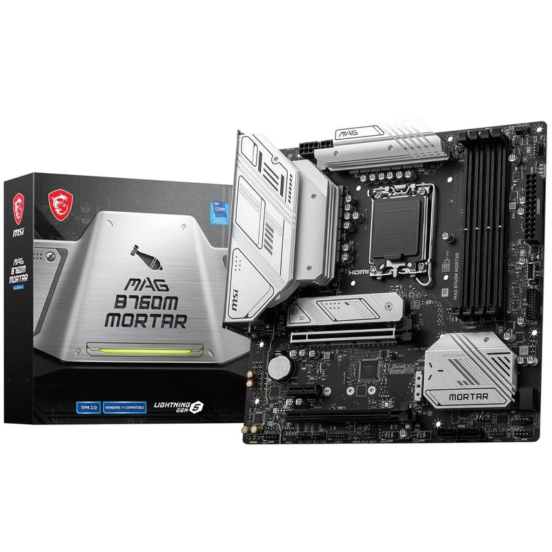 MSI MAG B760M Mortar Micro-ATX Motherboard
