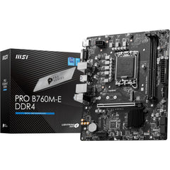 MSI PRO B760M-P DDR4 LGA 1700 Micro-ATX Motherboard