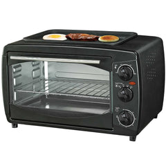 National Gold OVEN TOASTER 18L 1300W WITH TOP TRAY AND ROTISSORIE