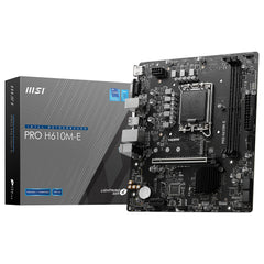 MSI PRO H610M-E DDR5 LGA 1700 Micro-ATX Motherboard