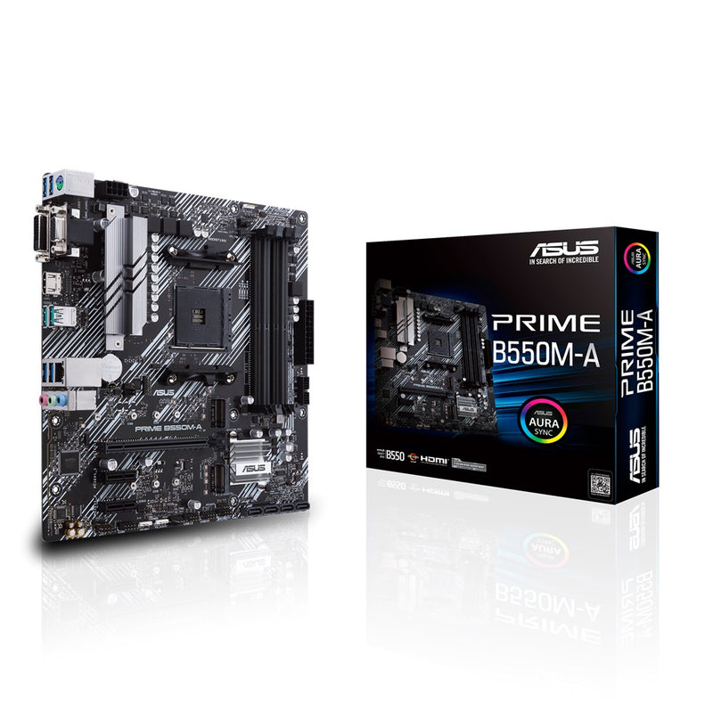 ASUS PRIME B550M-A Ryzen AM4 Micro ATX Motherboard