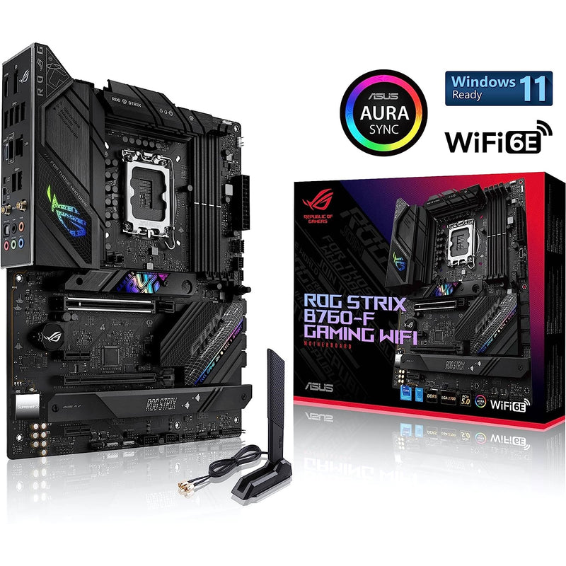 ASUS ROG STRIX B760-F GAMING WIFI LGA1700 ATX Motherboard
