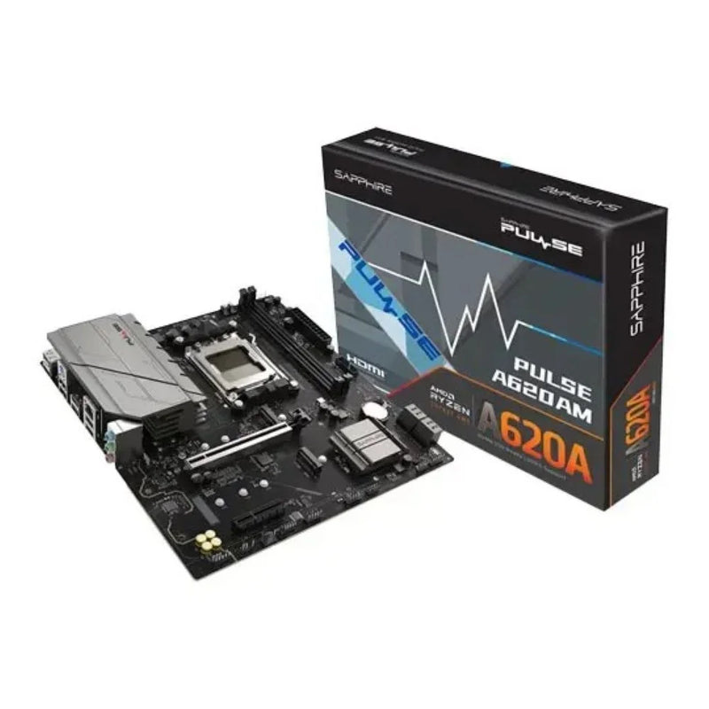 Sapphire Pulse A620AM DDR5 AMD AM5 microATX Motherboard