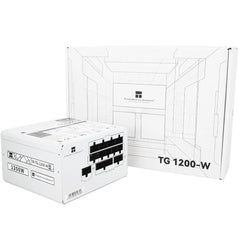Thermalright TG-1200-W 1200W ATX 3.0 PCIE 5.0 80+ Gold Full Modular Power Supply – White