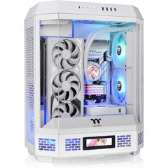 Thermaltake Tower 600 Mid-Tower ATX Case – Snow