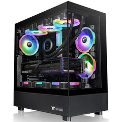 Thermaltake View 270 TG ARGB V2 ATX Mid-Tower PC Gaming Case – Black