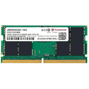 Transcend JetRAM 16GB 5600MHz DDR5 CL46 Laptop Memory