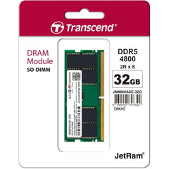 Transcend JetRam 32GB 4800MHz Laptop Memory
