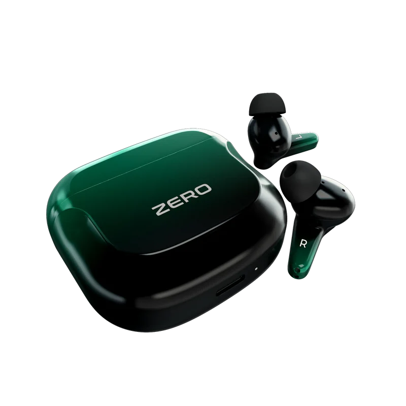 Zero Quantum Earbuds – ENC Noise Cancellation | 40 Hours Playtime | Bluetooth 5.3
