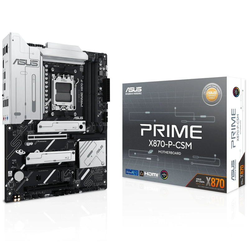 ASUS Prime X870-P-CSM DDR5 AMD AM5 ATX Motherboard