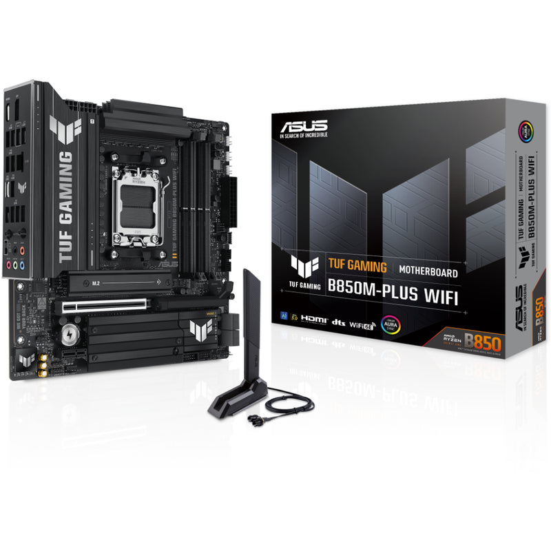 ASUS TUF GAMING B850M-PLUS WIFI DDR5 AM5 micro-ATX Motherboard