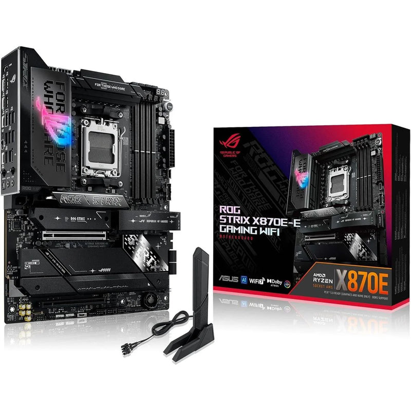 ASUS ROG STRIX X870E-E GAMING WIFI AMD AM5 X870 ATX Motherboard