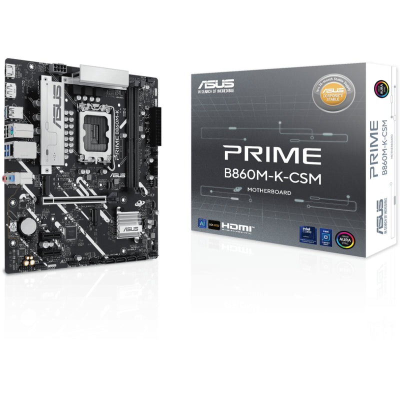 ASUS Prime B860M-K-CSM Intel Core Ultra Motherboard