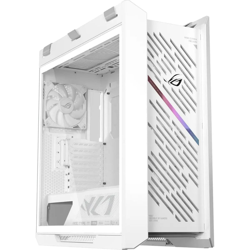 ASUS ROG Strix Helios II EATX Mid-Tower Gaming PC Case, with Dual Tempered Glass Side Panels, Support for Graphics Cards up to 450mm Long, Graphics Card Braces and Support for up to 420mm Radiators